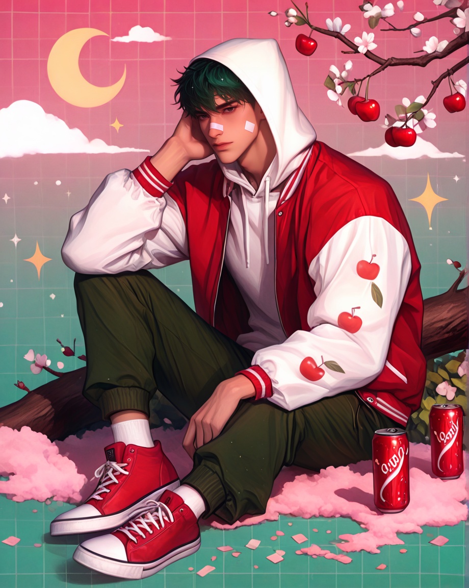 male focus,  solo,  1boy on Tensor.Art