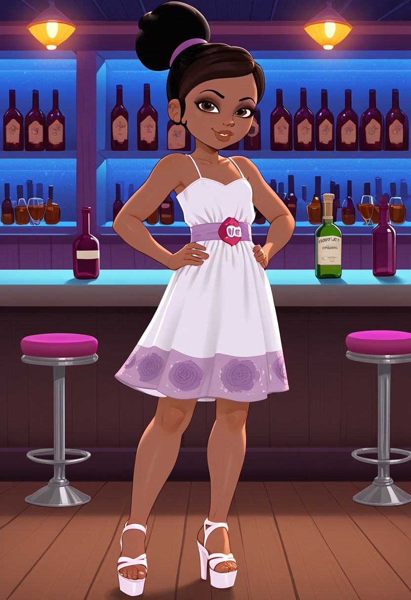1girl,  nella,  dark skin on Tensor.Art