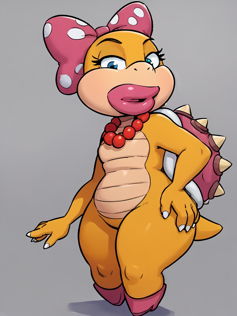 wendykoopa,  yellow skin,  pearl necklace on Tensor.Art
