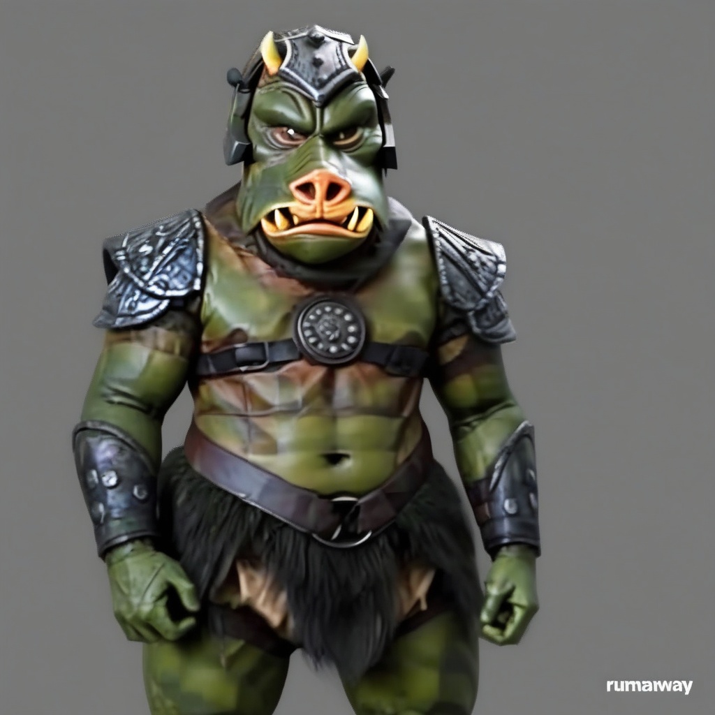 Score_9,  professional high definition photograph,  Gammorean guard on Tensor.Art
