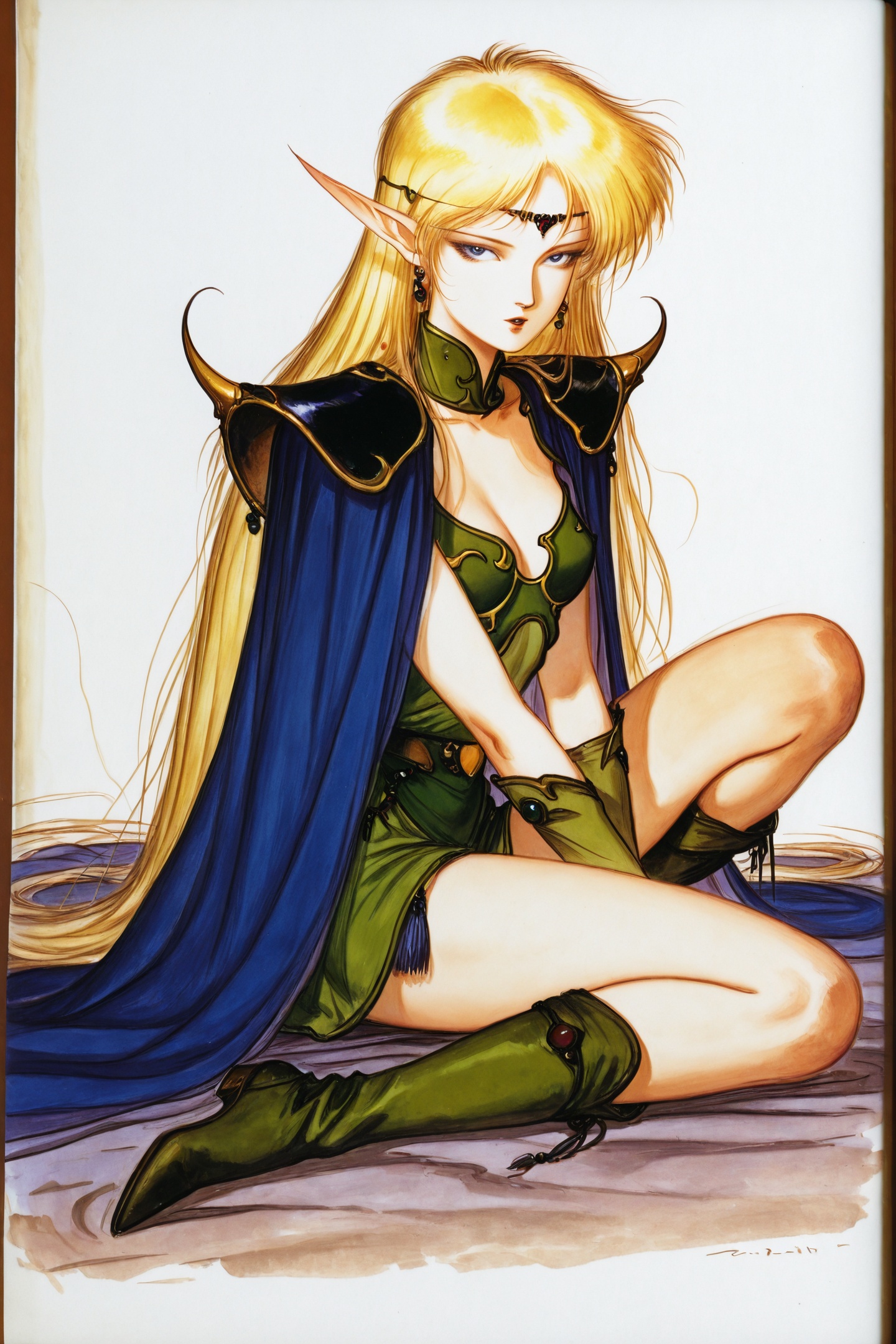 1girl,  Deedlit,  solo on Tensor.Art