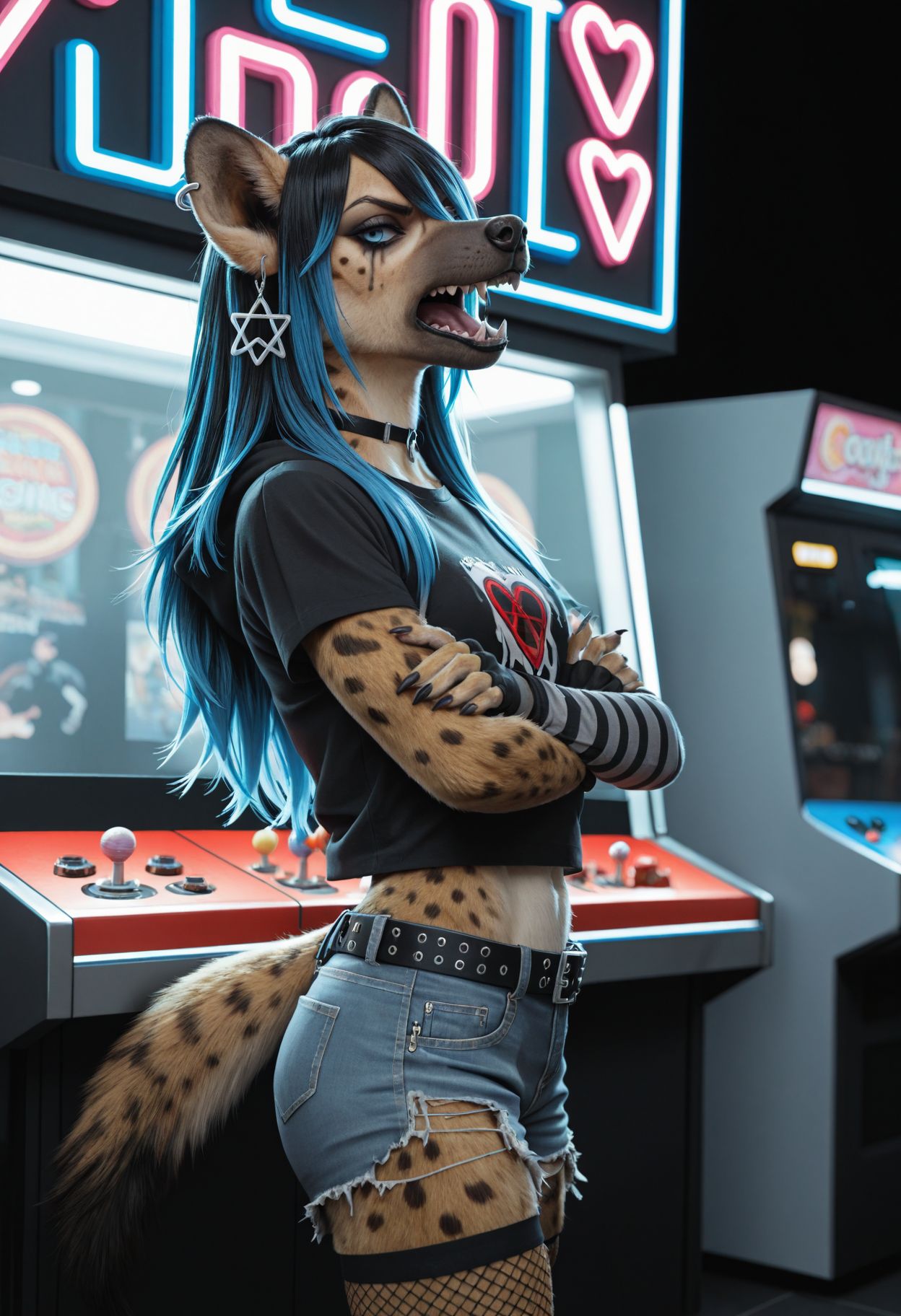 detailed fur,  anthro,  furry on Tensor.Art