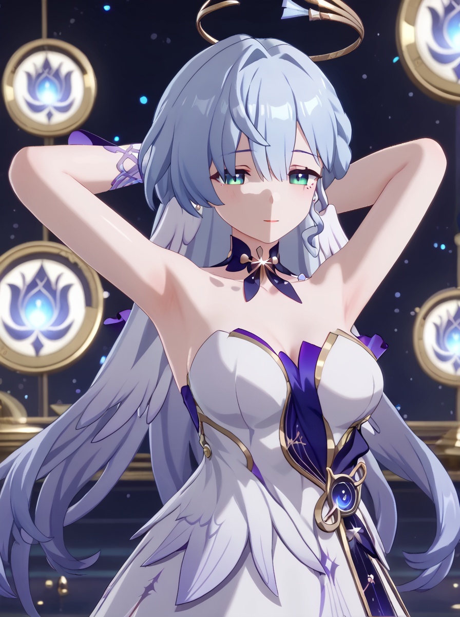 detailed background,  shiny skin,  posing on Tensor.Art