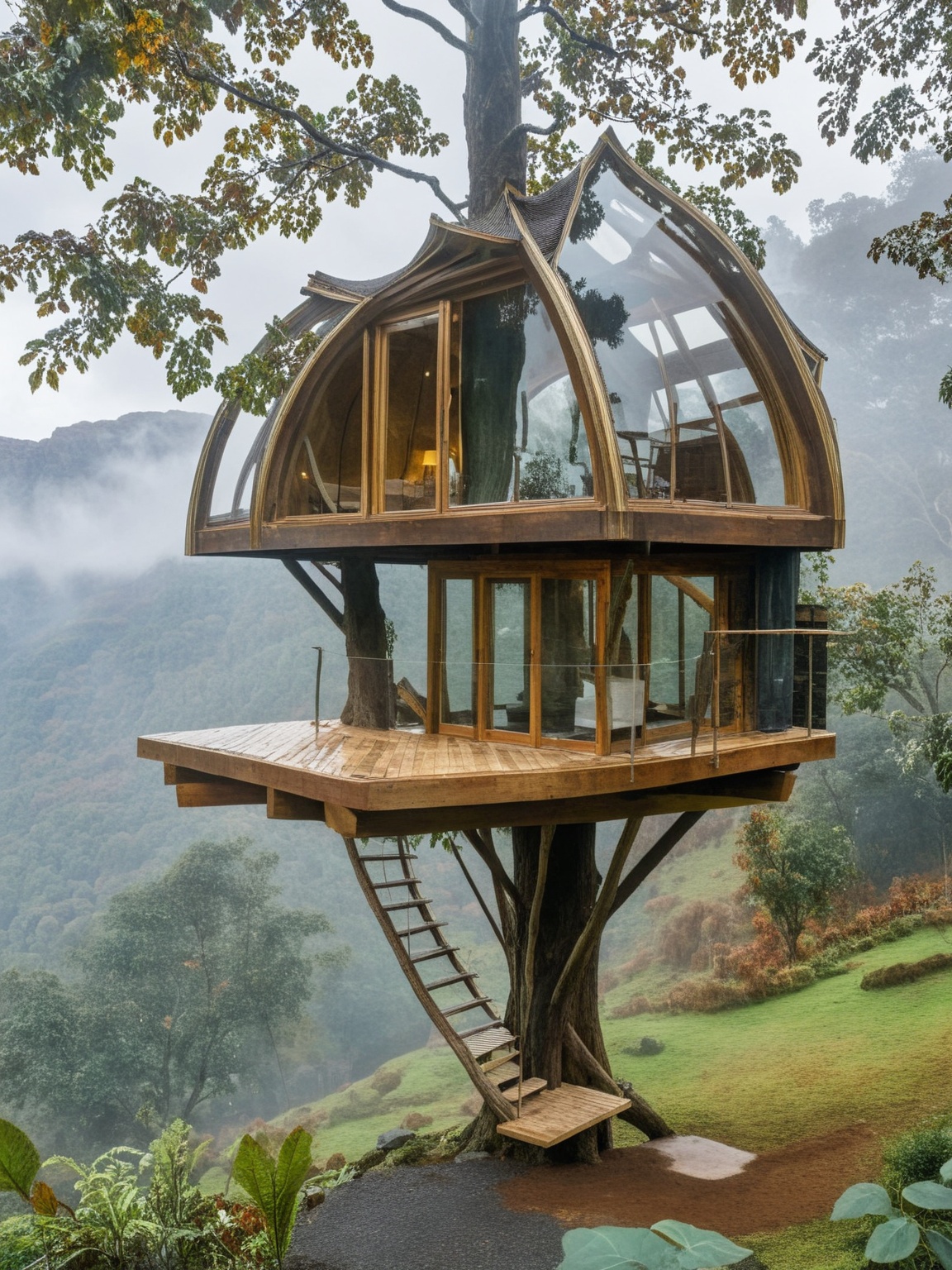 ((Tree House)),  masterpiece,  best quality on Tensor.Art