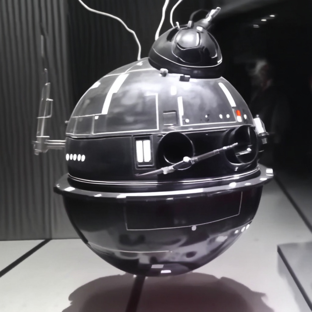 Floating interrogator droid,  star wars on Tensor.Art