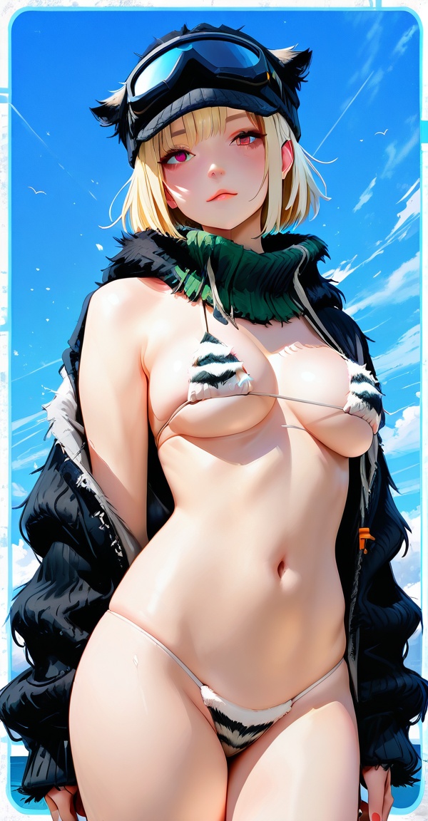 woolen-bikini,  bikini,  micro bikini on Tensor.Art