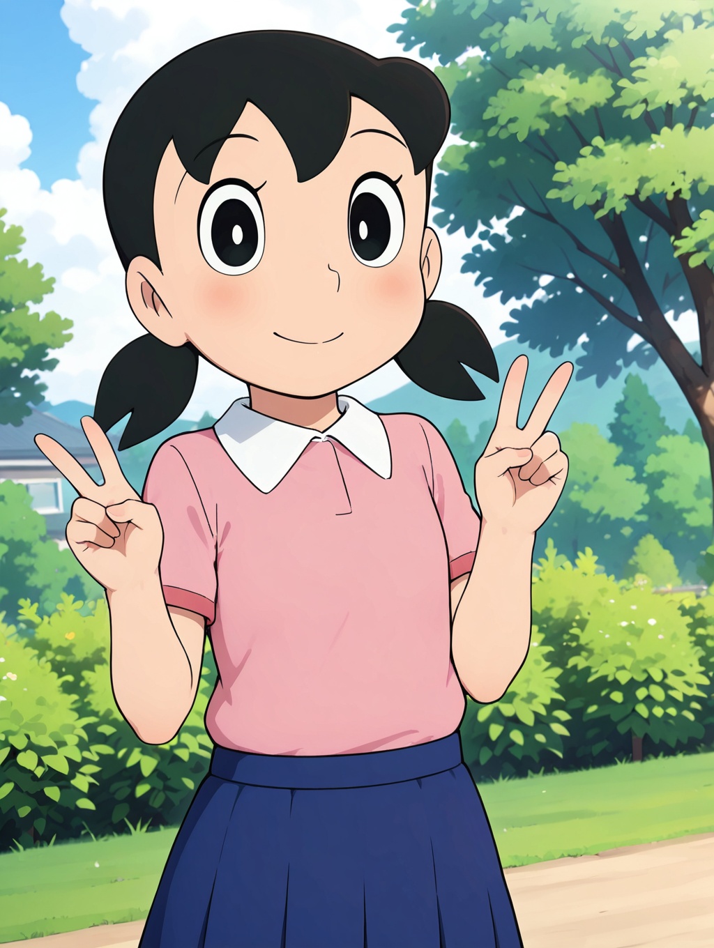 minamoto shizuka,  1girl,  solo on Tensor.Art
