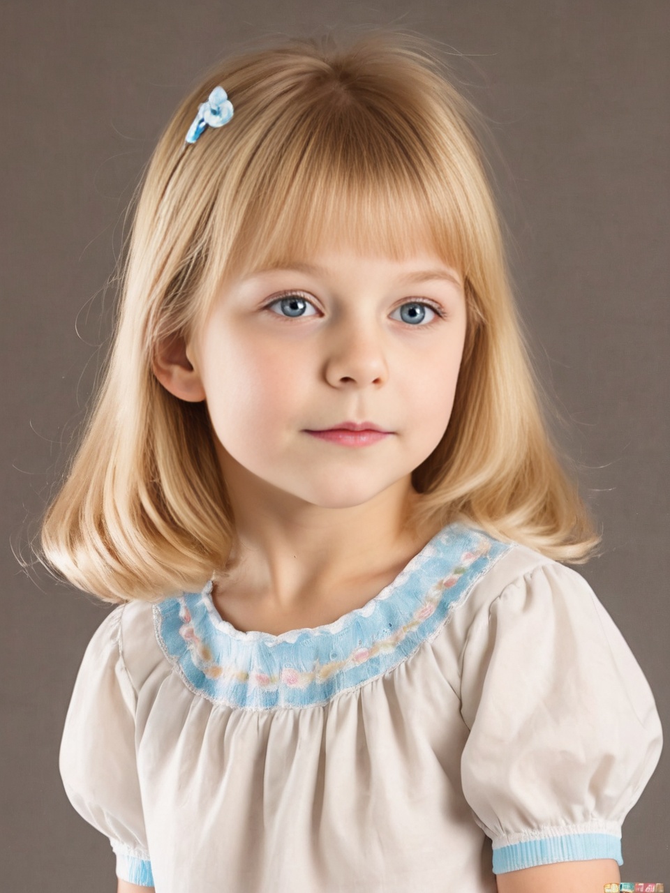 little toddler girl,  5 years old,  flat chest on Tensor.Art