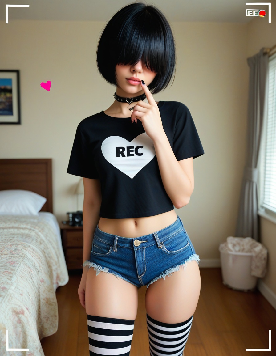 Stable_Yogis_PDXL_Positives2 1girl,  solo,  short hair on Tensor.Art