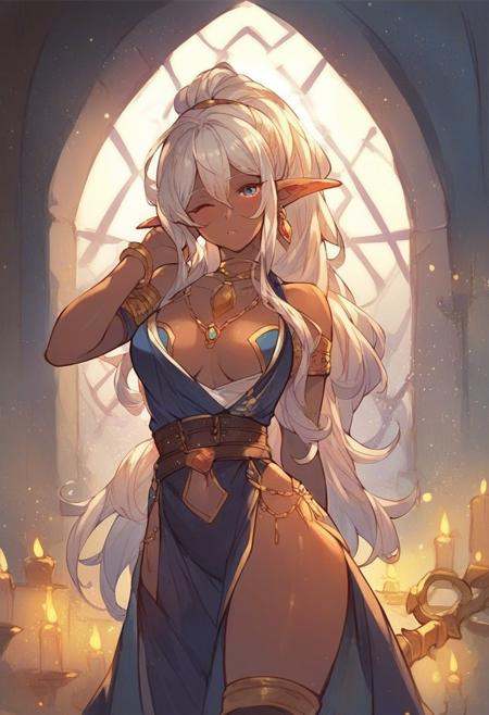 gb_style,  exploring the dungeon,  female on Tensor.Art