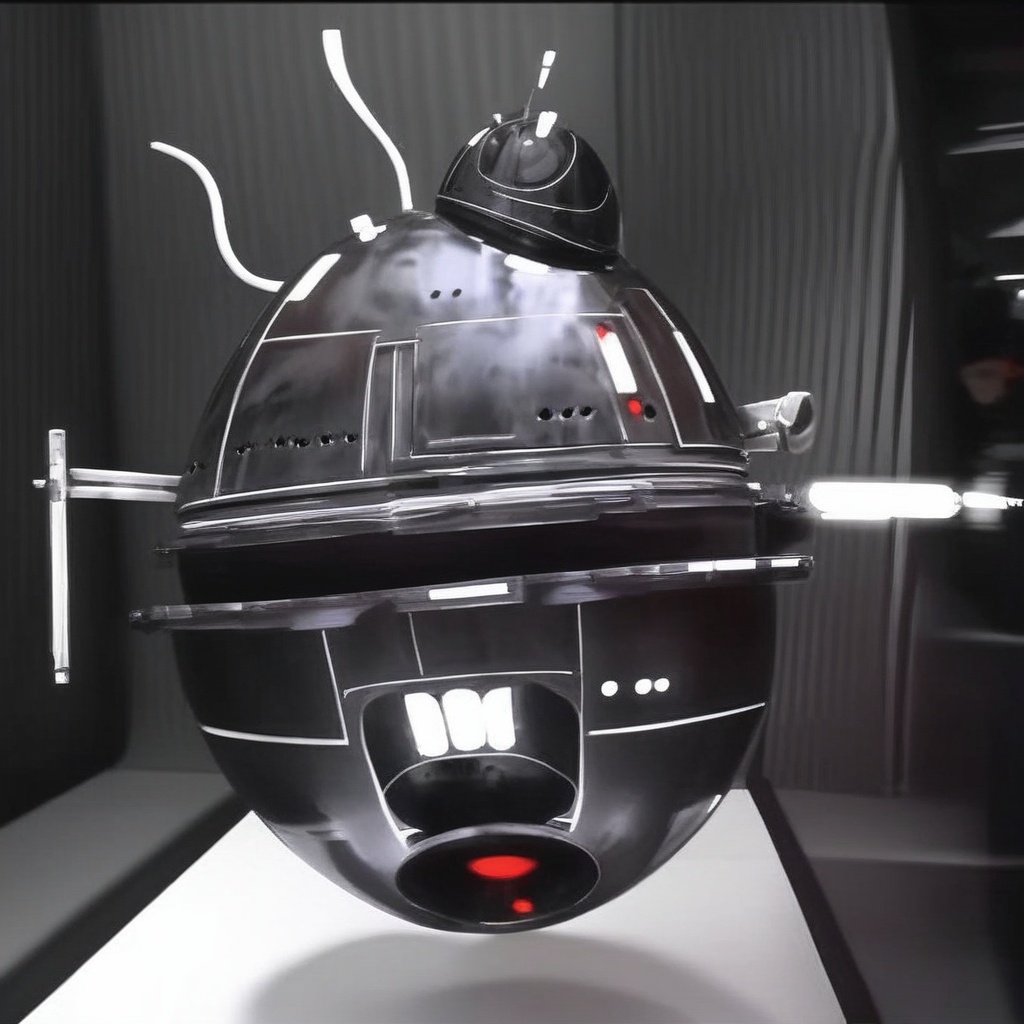 Floating interrogator droid,  star wars on Tensor.Art