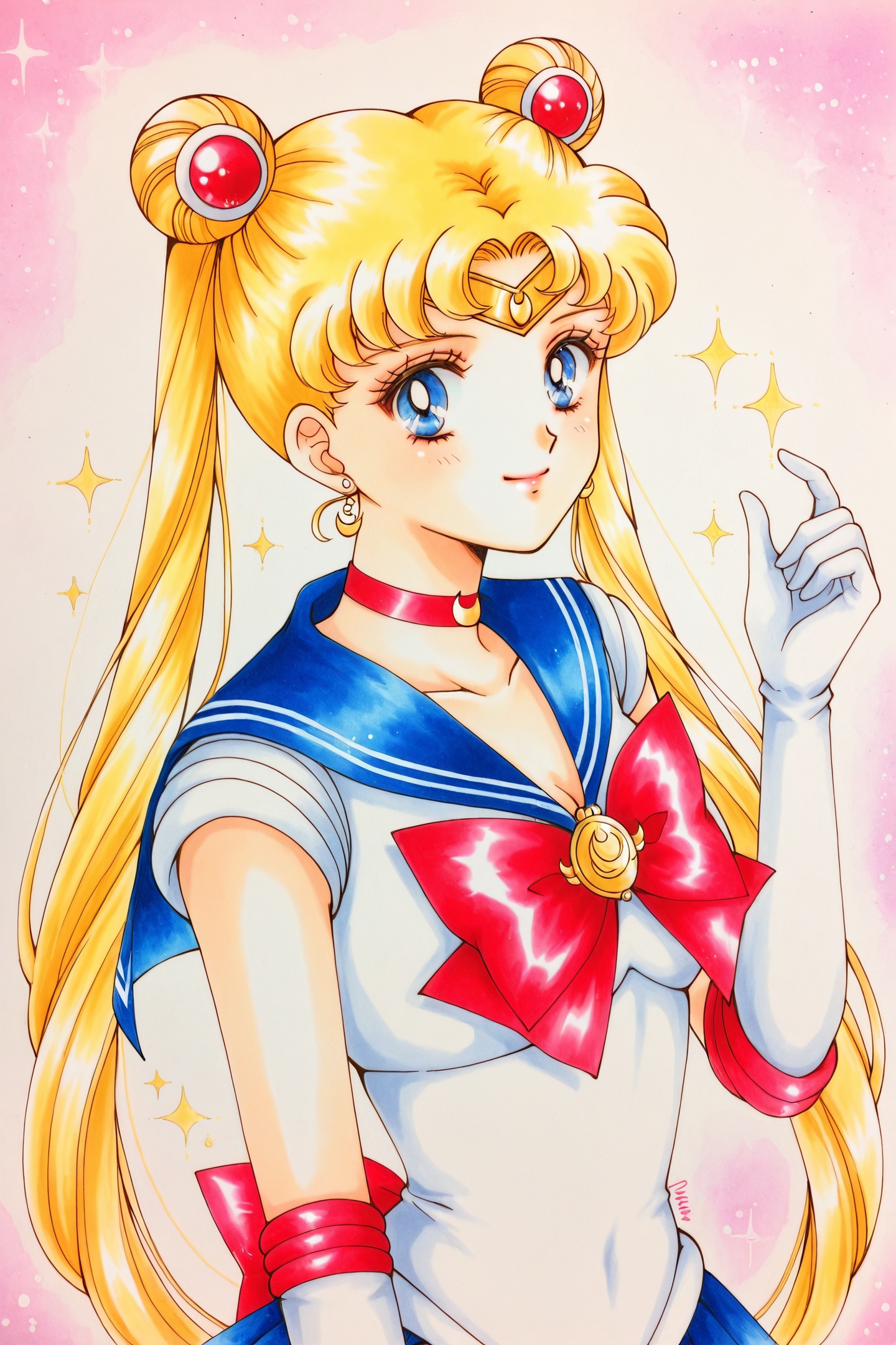 usana_moon Style,  1girl,  tsukino usagi on Tensor.Art