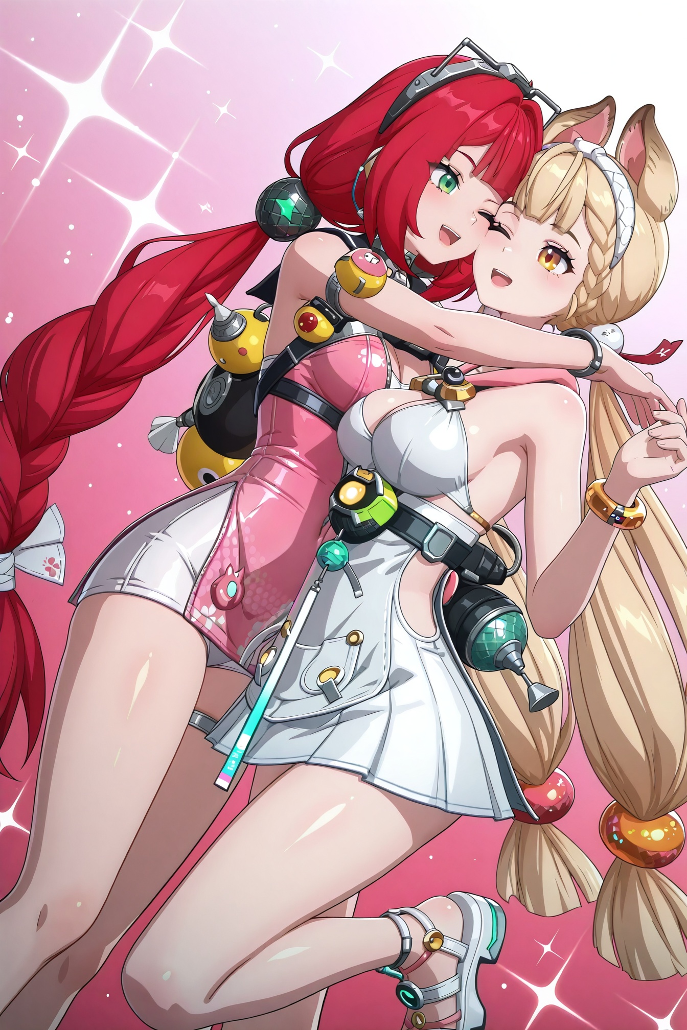 multiple girls,  2girls,  alice on Tensor.Art