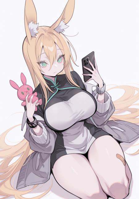 1girl,  animal ear fluff,  animal ears on Tensor.Art