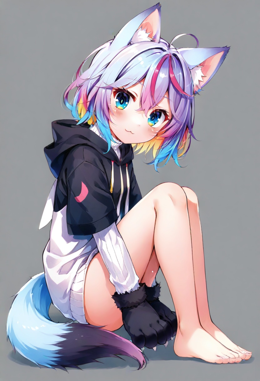 1girl,  asano yoru,  indie virtual youtuber on Tensor.Art