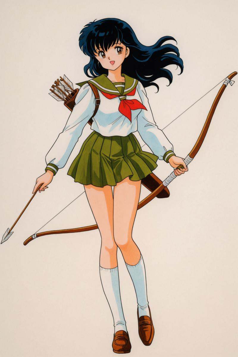 Higurashi Kagome,  1girl,  solo on Tensor.Art