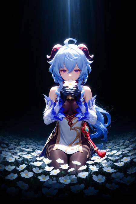 1girl,  ganyu \(genshin impact\),  solo on Tensor.Art