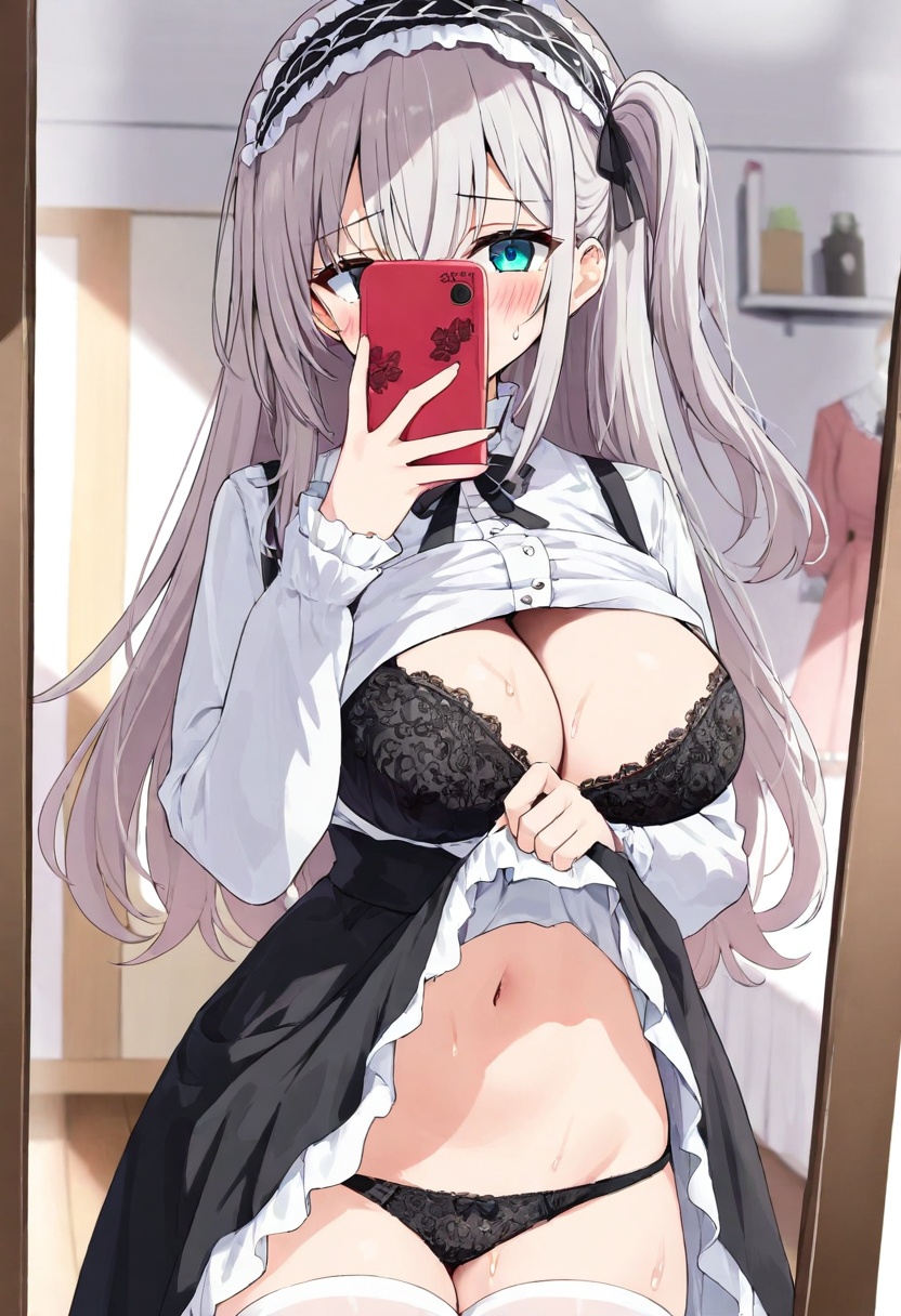 1girl,  solo,  selfie on Tensor.Art