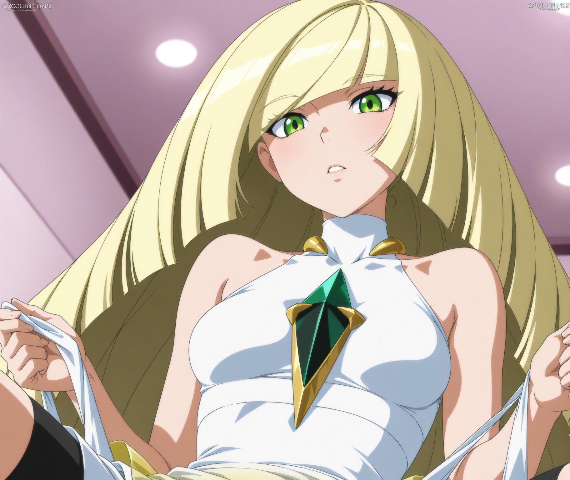 1girl,  lusamine \(pokemon\), on Tensor.Art