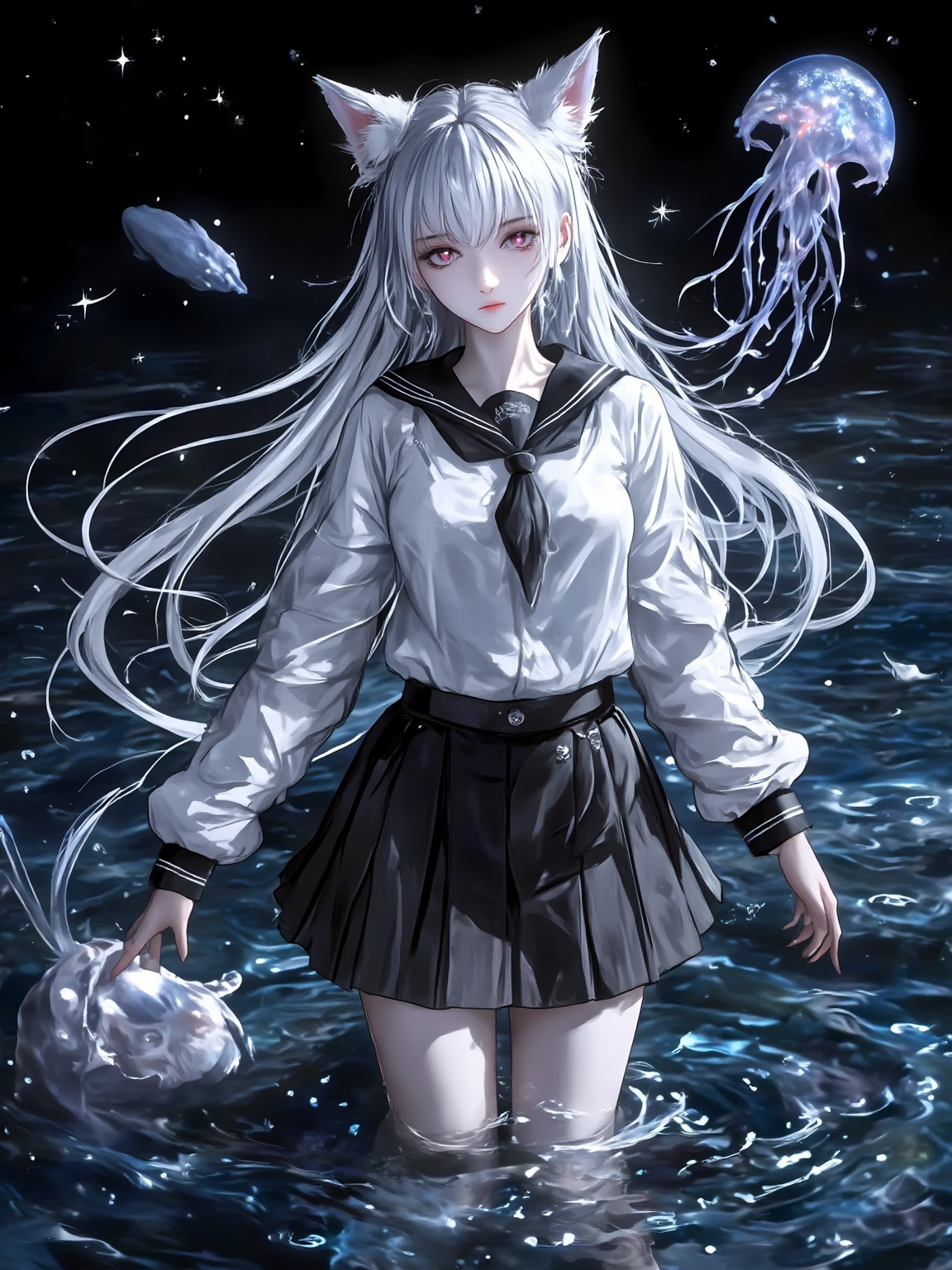 1girl,  solo,  long_hair on Tensor.Art