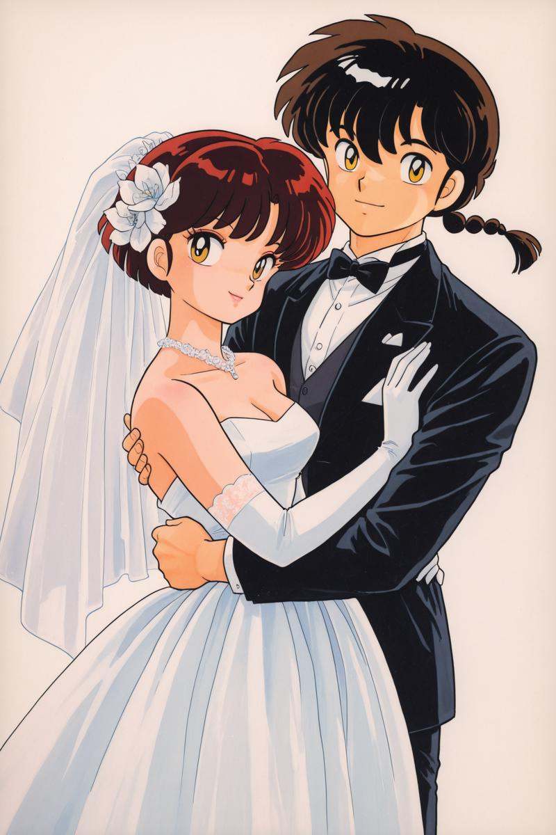 Tendou Akane,  1girl,  1boy on Tensor.Art