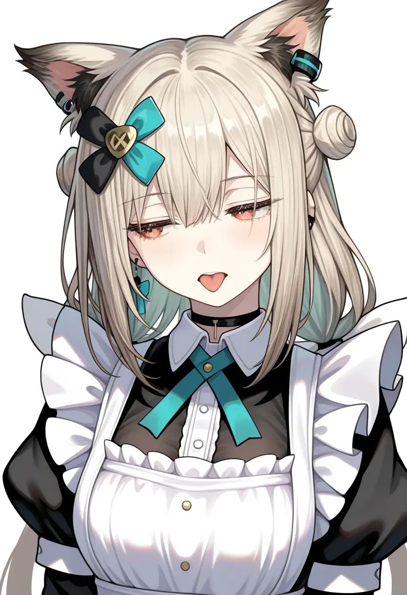 1girl,  mofeisi,  maid on Tensor.Art