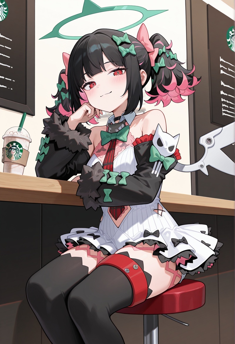 1girl,  solo,  medium hair on Tensor.Art