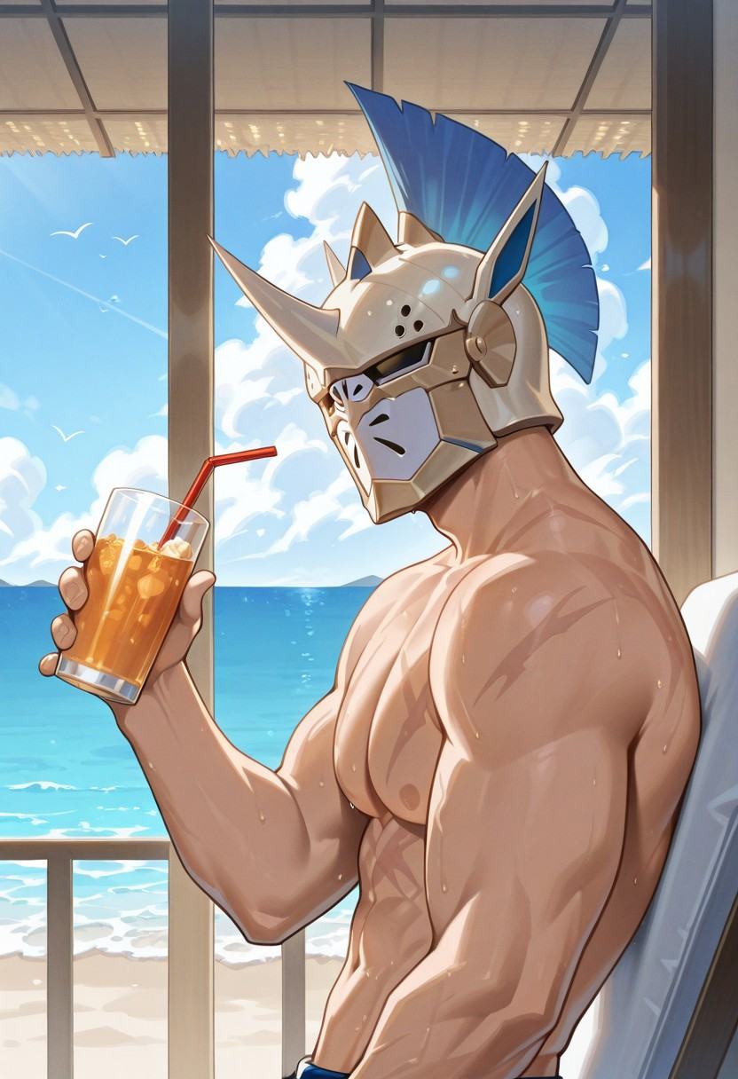 Je11al_summer,  helmet,  solo on Tensor.Art