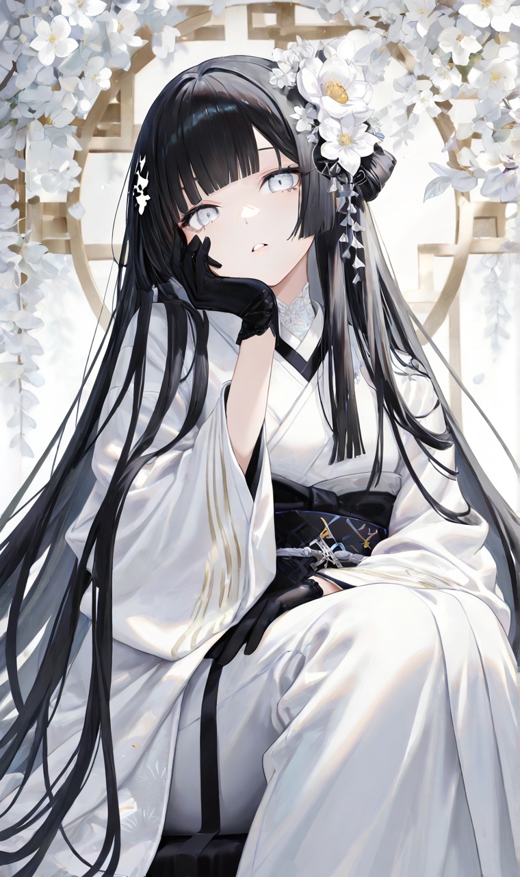 1girl,  solo,  long hair on Tensor.Art