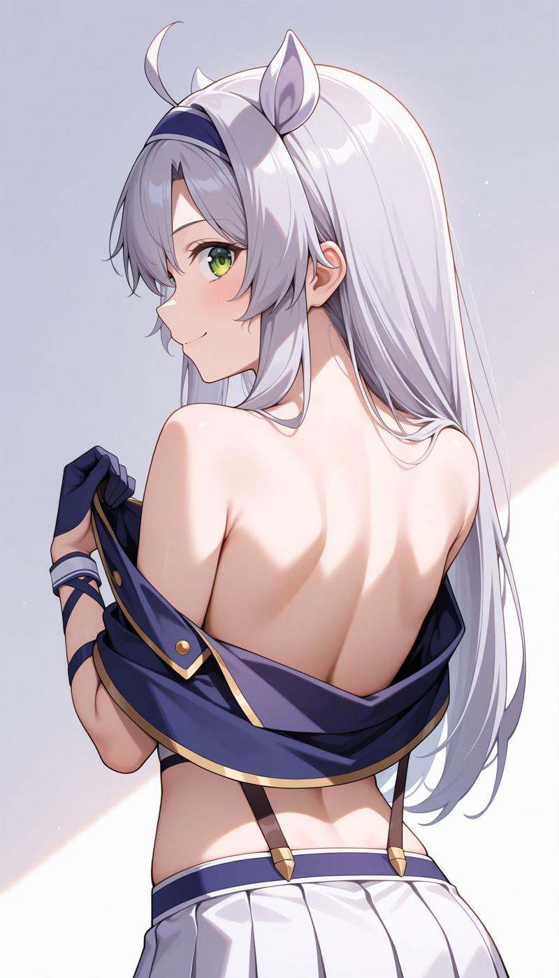 masterpiece,  best quality,  looking back on Tensor.Art