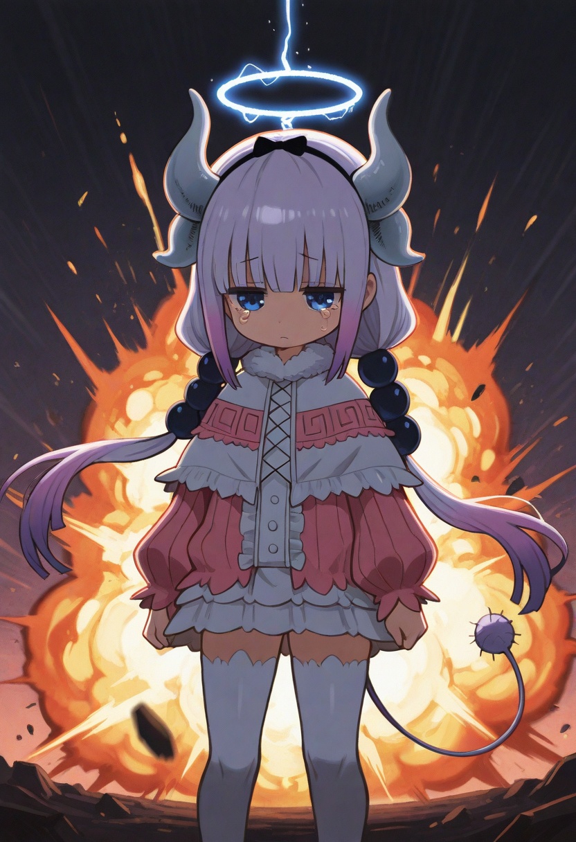 kanna_kamui,  1girl,  electric_snack_mishap on Tensor.Art