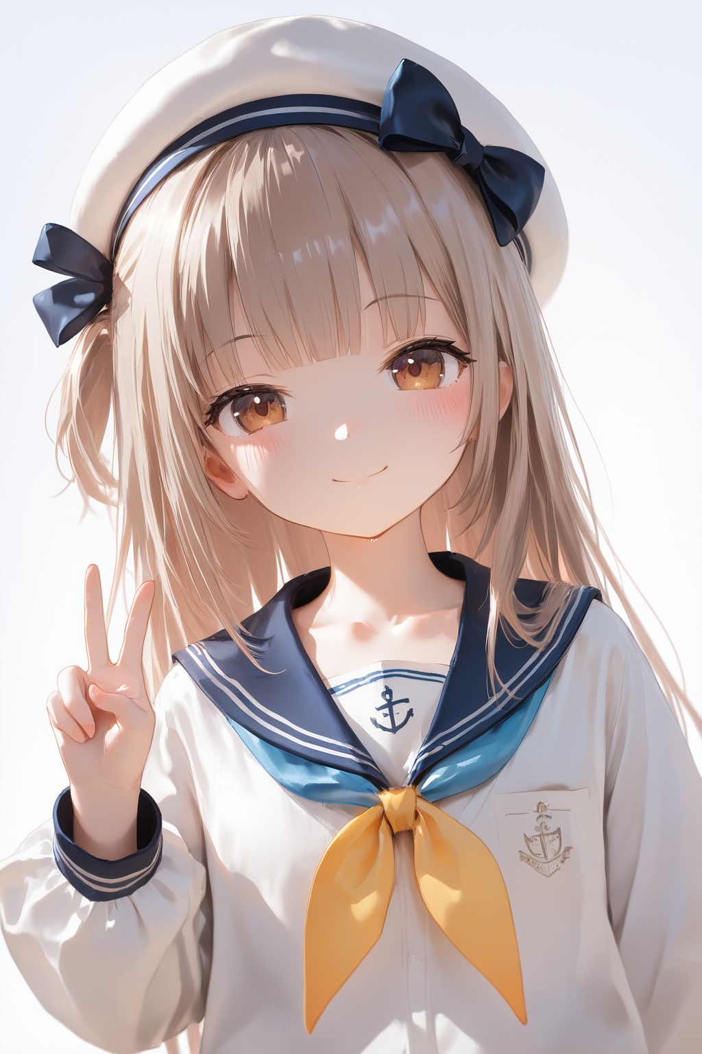 1girl,  bangs,  beret on Tensor.Art