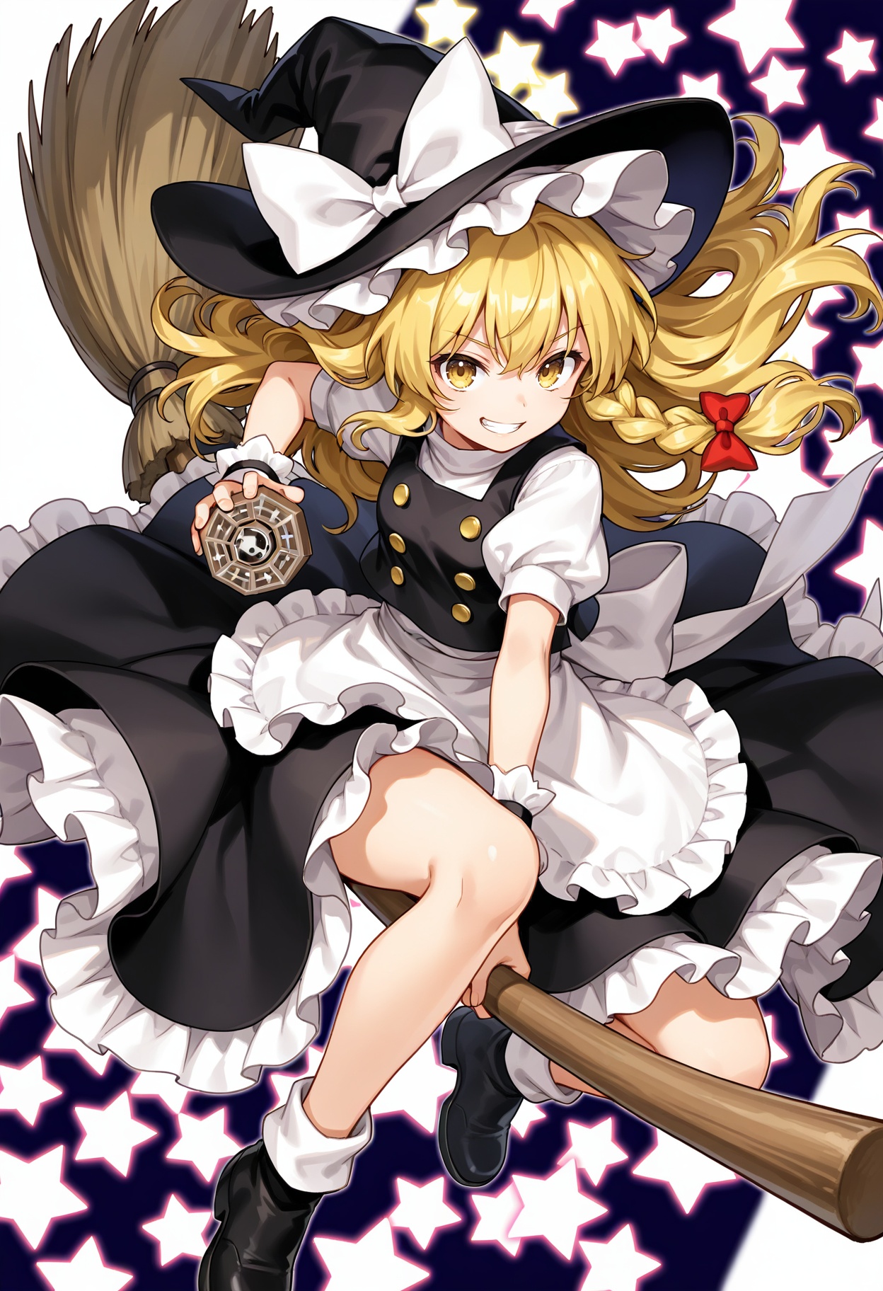 1girl,  kirisame marisa,  touhou on Tensor.Art