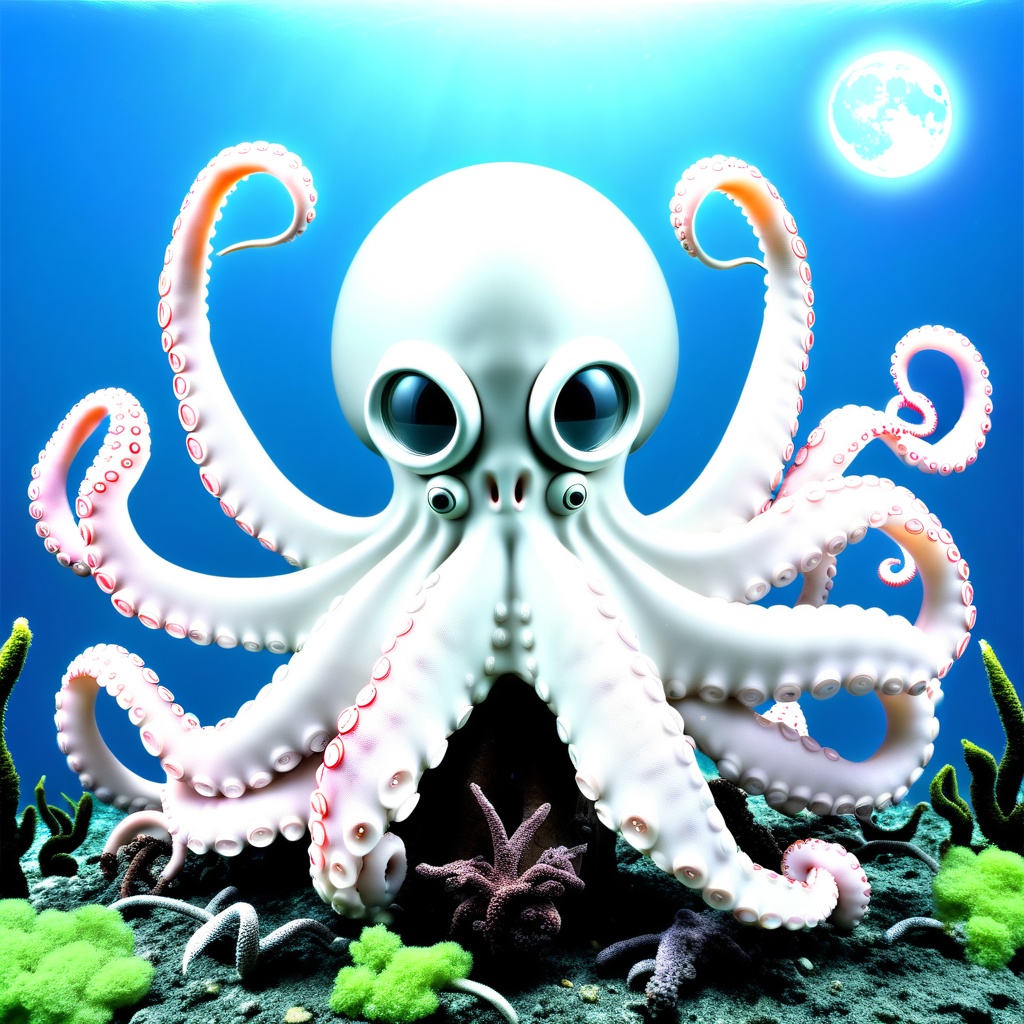 octopus,  tree,  spacesuit on Tensor.Art