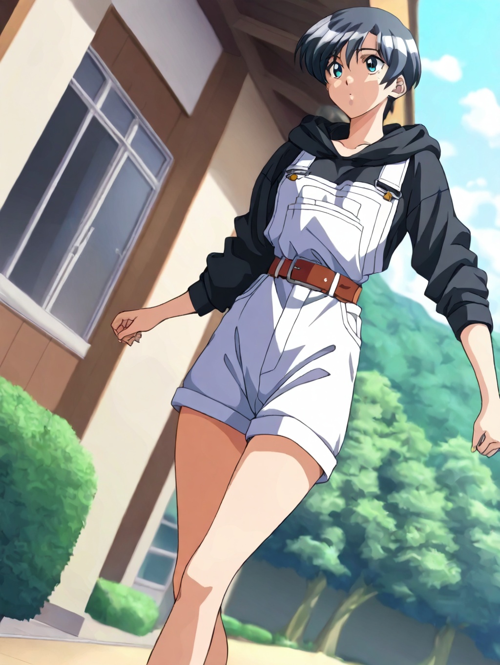 wakabayashi ayu,  1girl,  solo on Tensor.Art