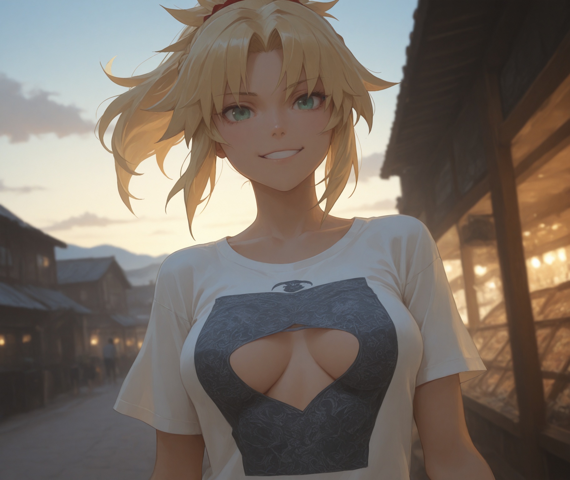 anime coloring,  1girl,  mordred \(fate/apocrypha\) on Tensor.Art
