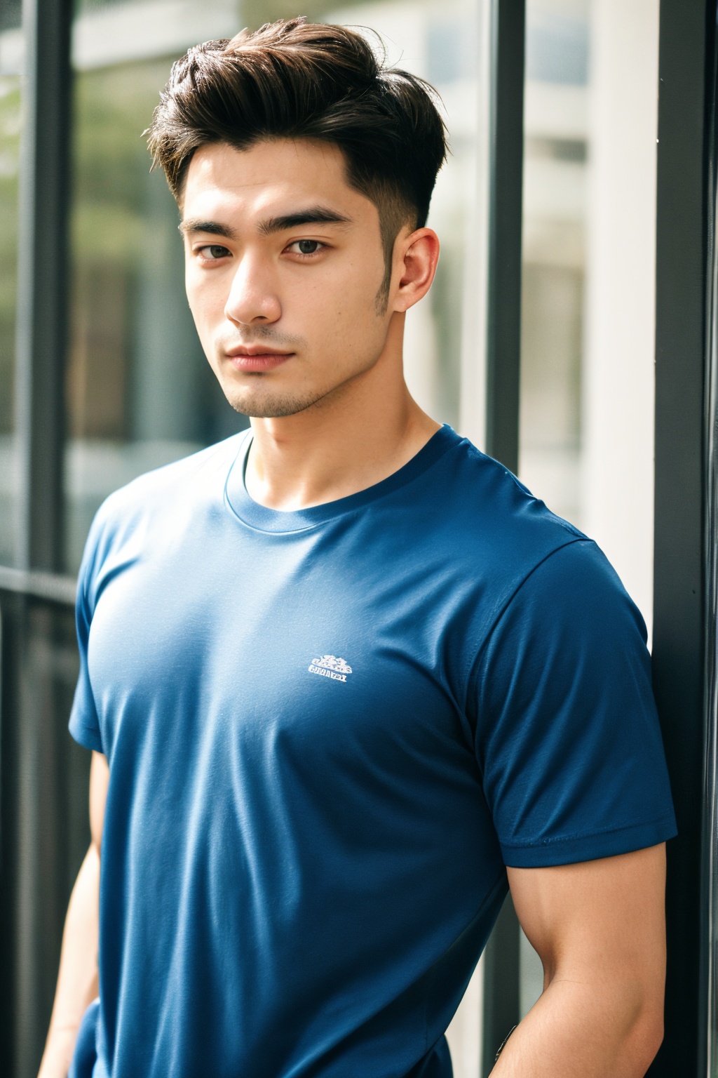 1man,upper body,shirt,