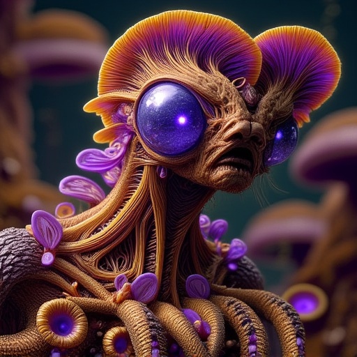 rock,  resembling an old,  suction-cup-like appendages on its rear feet on Tensor.Art