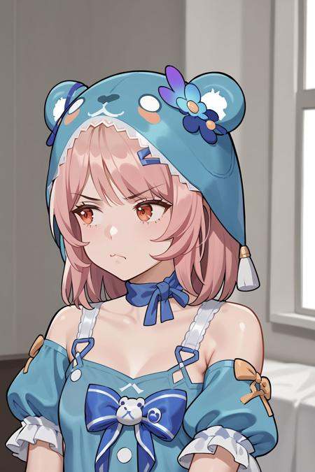 1girl,  solo,  pout on Tensor.Art