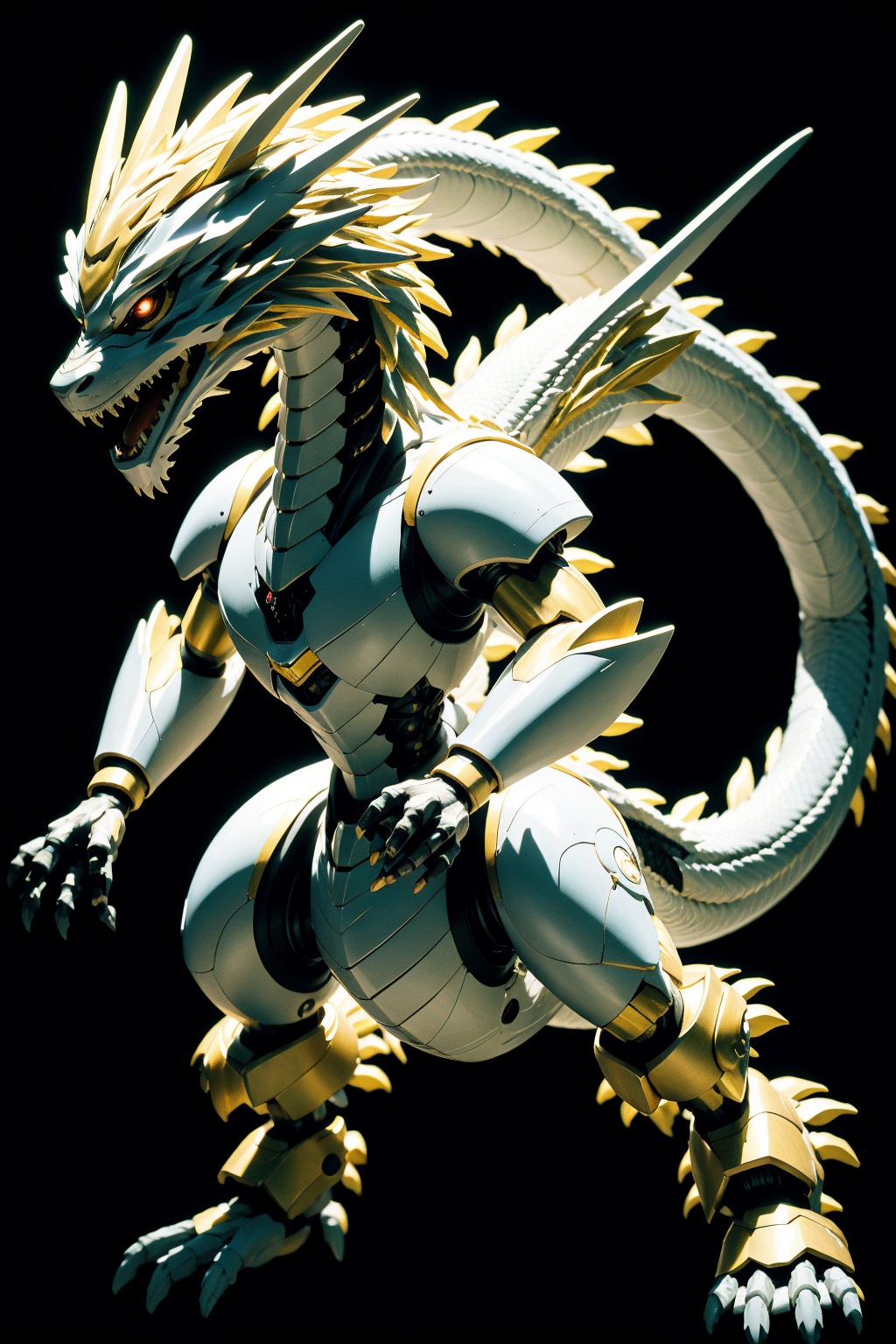 mecha, chinese dragon