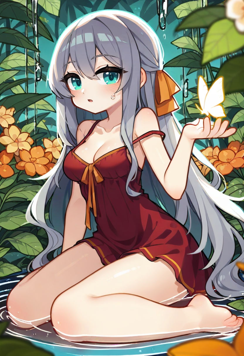 1girl,  original,  aqua eyes on Tensor.Art