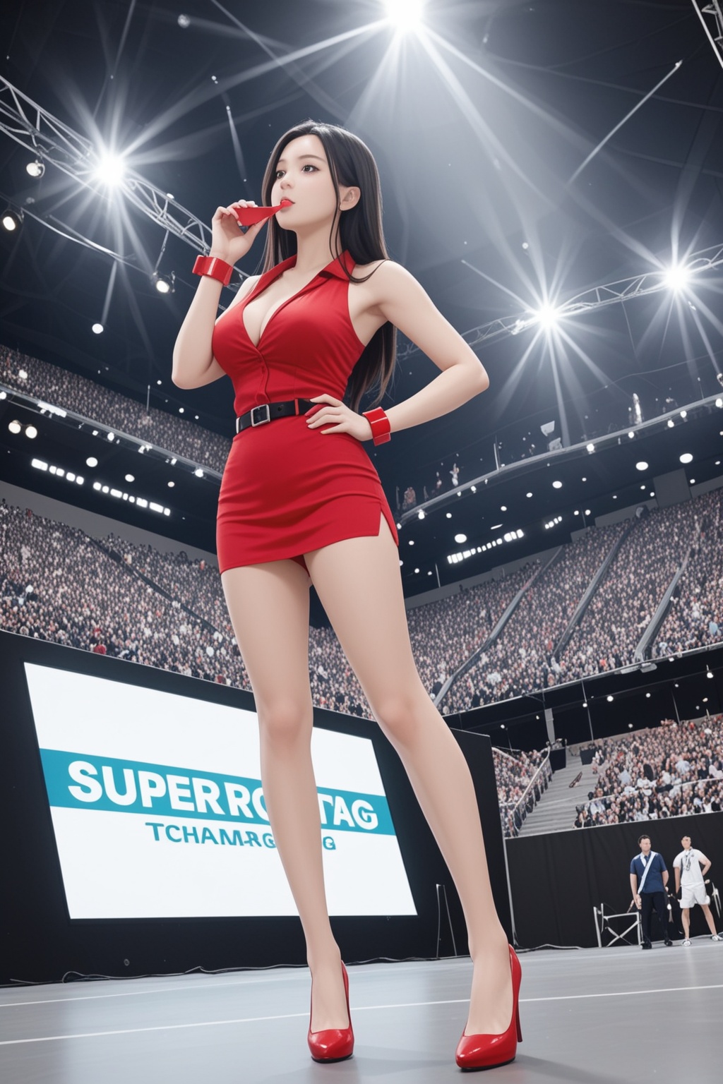 A photograph of beautiful hubggirl,  ,  depth on Tensor.Art