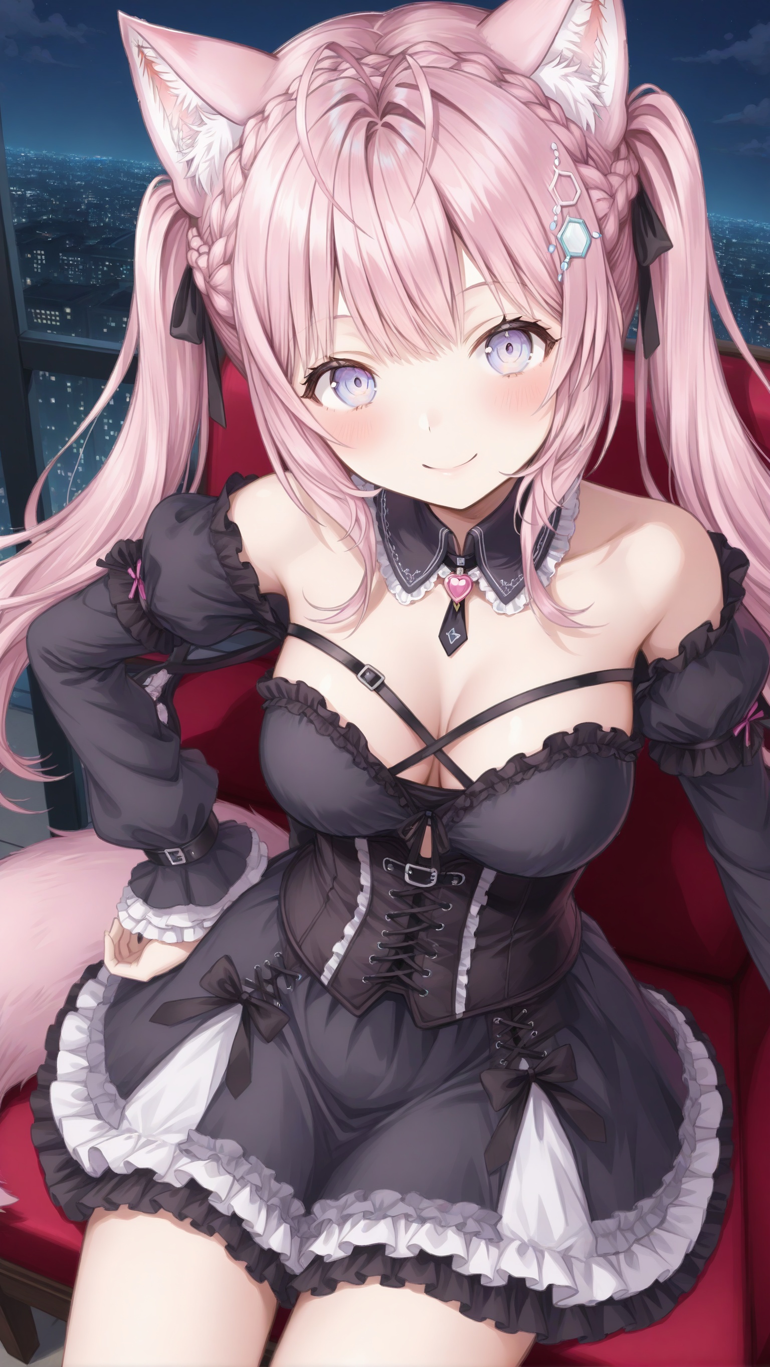 1girl,  koyori_gothic,  hakui_koyori on Tensor.Art