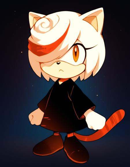 sonicx_style BREAK neco sage,  :3,  black dress on Tensor.Art