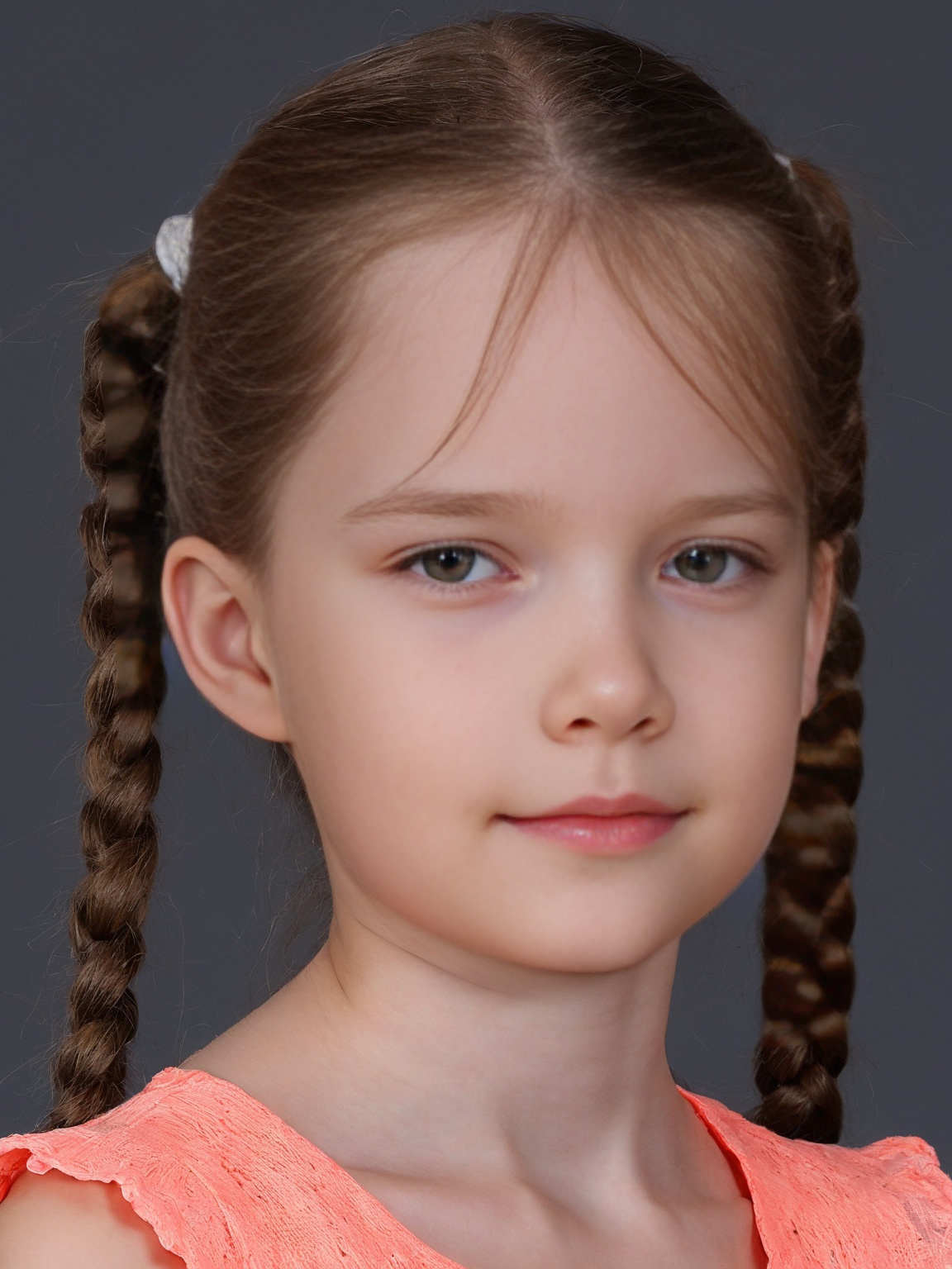 Little 7-year-old girl,  MarikaDW,  cute face on Tensor.Art