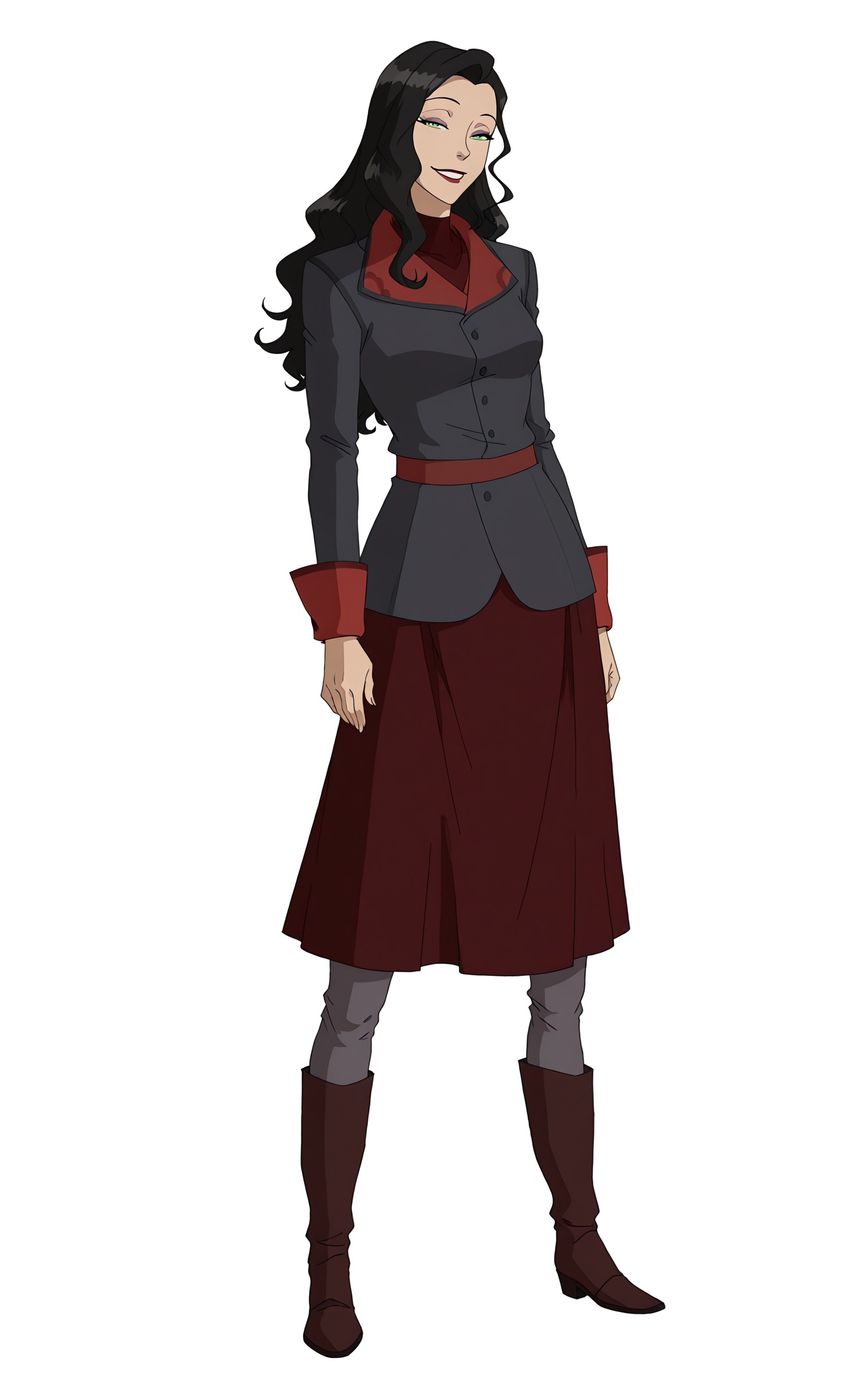 1girl,  solo,  white background on Tensor.Art