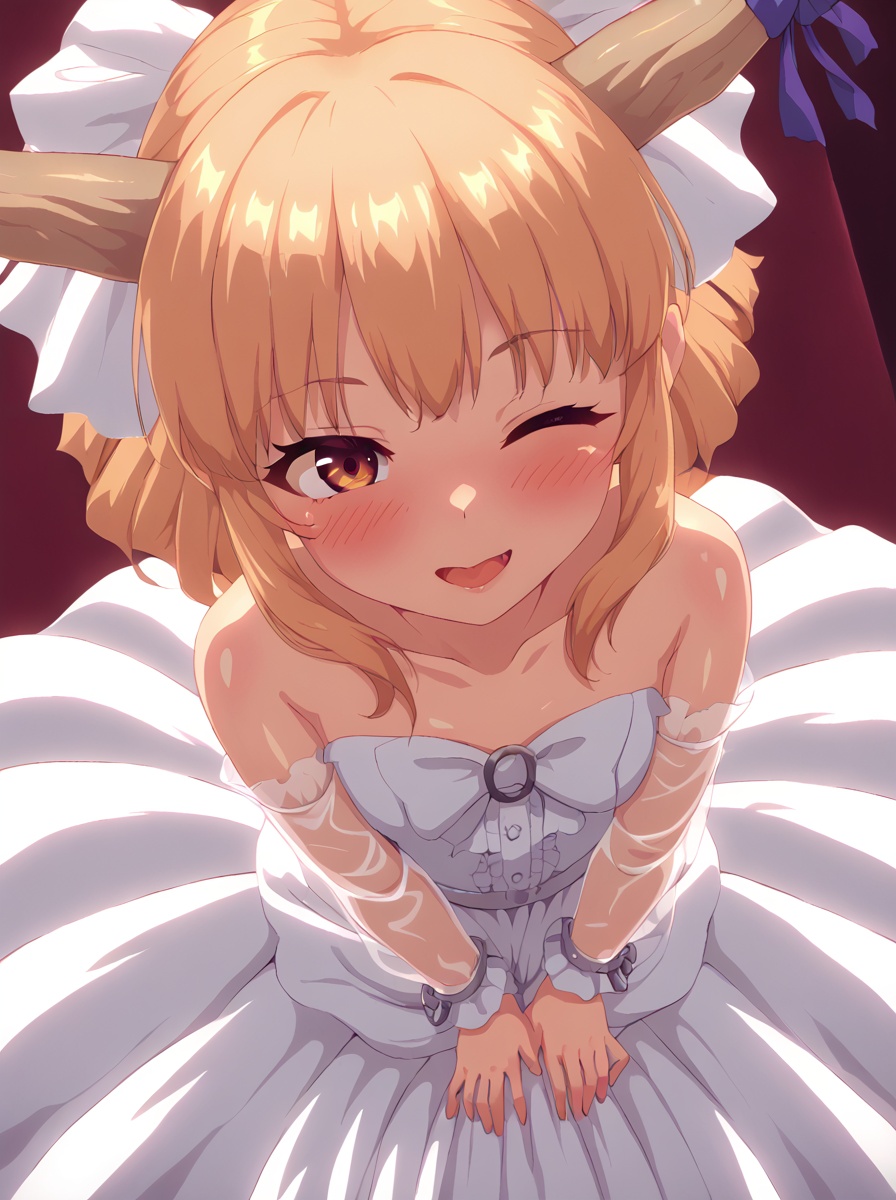 detailed background,  shiny skin,  suika on Tensor.Art