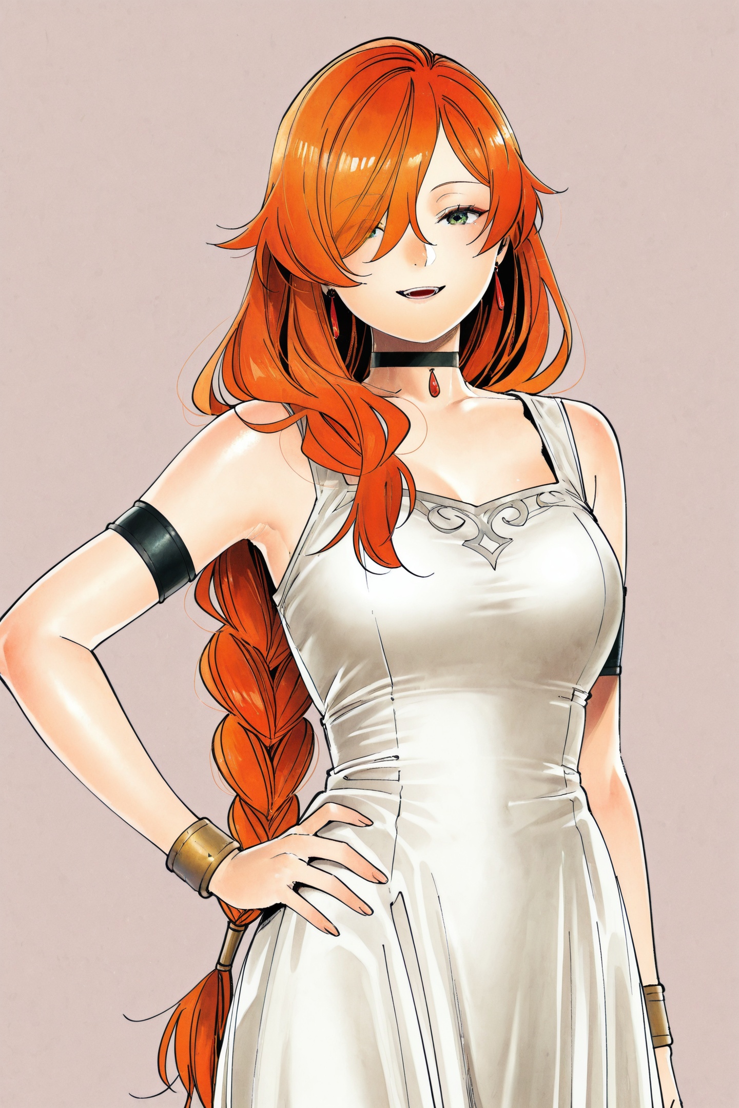 abetsukasa Style,  Flamme \(sousou no frieren\),  1girl on Tensor.Art