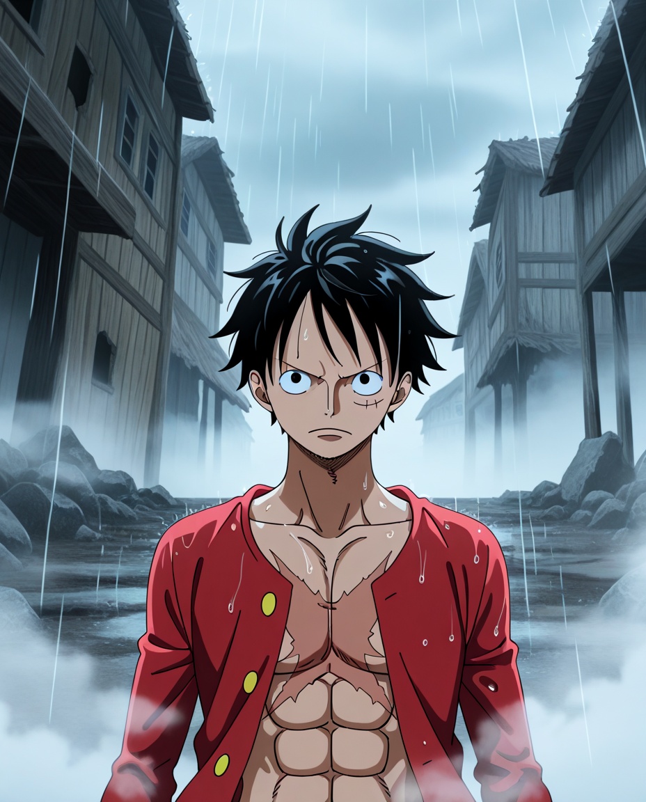 1boy,  monkey d. luffy,  one piece on Tensor.Art