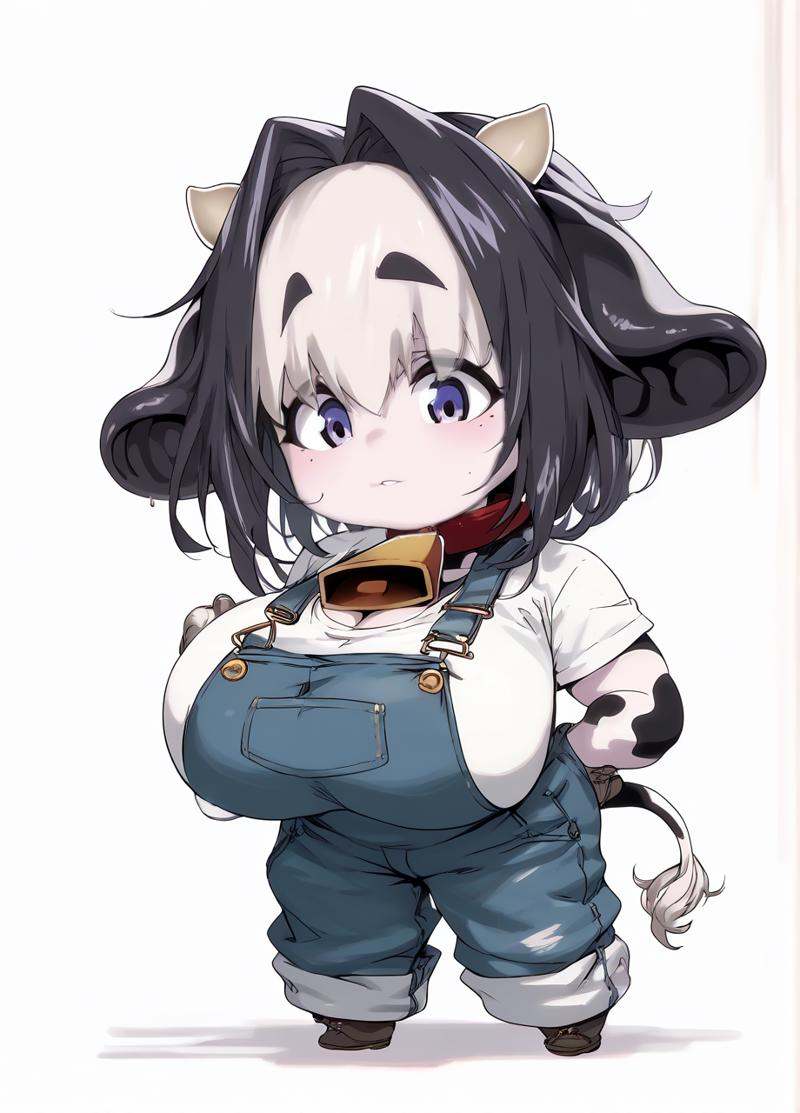 belle,  cow girl,  huge breasts on Tensor.Art
